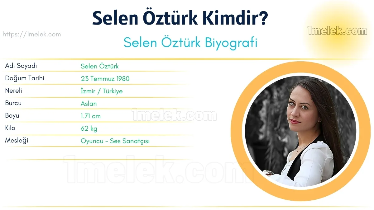 Selen Öztürk – Kaç Kilo, Boyu Kaç, Nereli, Kaç Yaşında, Kimdir ?