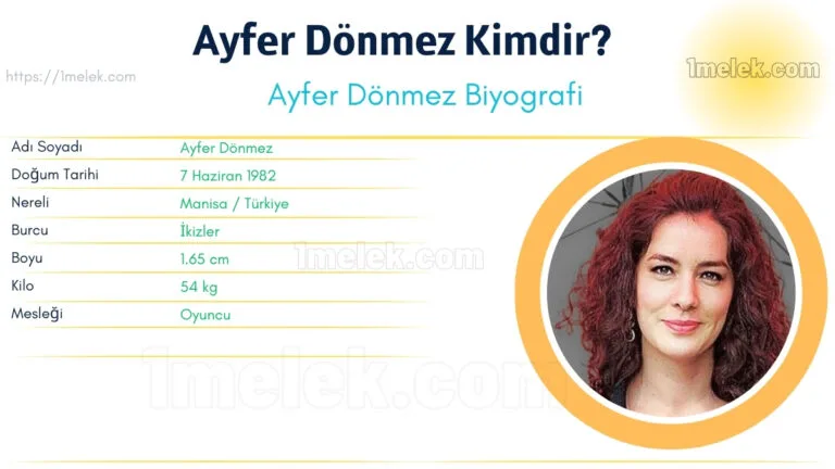 ayfer donmez kac kilo boyu kac nereli kac yasinda esi kimdir