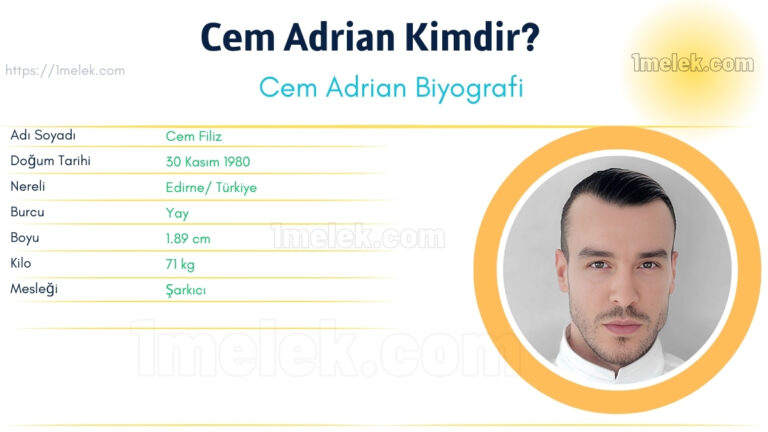 cem adrian kac kilo boyu kac nereli kac yasinda esi kimdir