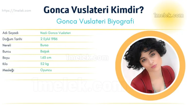 gonca vuslateri kac kilo boyu kac nereli kac yasinda esi kimdir