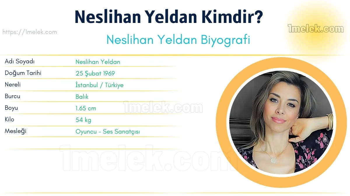 Neslihan Yeldan – Kaç Kilo, Boyu Kaç, Nereli, Kaç Yaşında, Kimdir ?