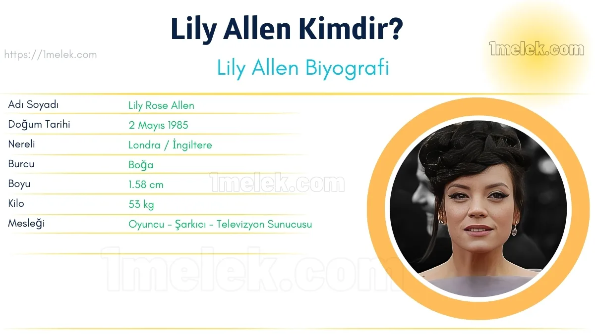Lily Allen – Kaç Kilo, Boyu Kaç, Nereli, Kaç Yaşında, Kimdir ?