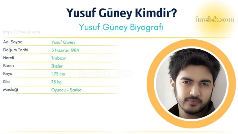 yusuf guney kac kilo boyu kac nereli kac yasinda esi kimdir