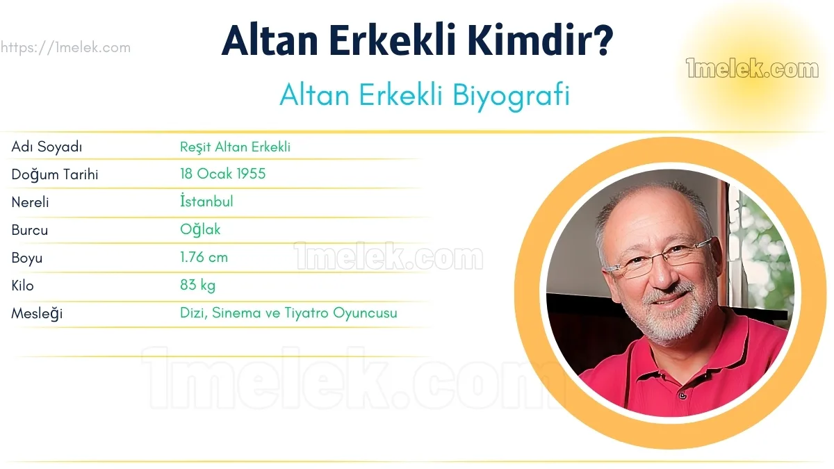 Altan Erkekli – Kaç Kilo, Boyu Kaç, Nereli, Kaç Yaşında, Kimdir ?