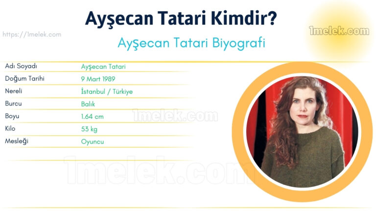 aysecan tatari kac kilo boyu kac nereli kac yasinda esi kimdir