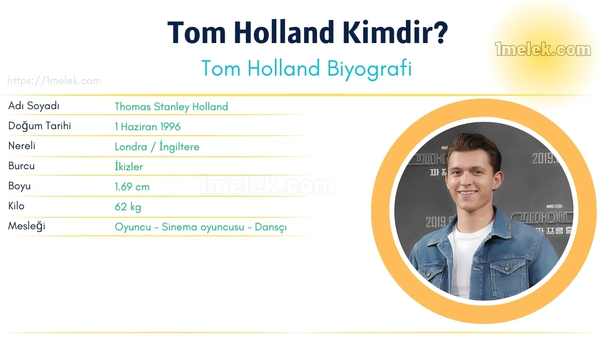 Tom Holland – Kaç Kilo, Boyu Kaç, Nereli, Kaç Yaşında, Kimdir ?