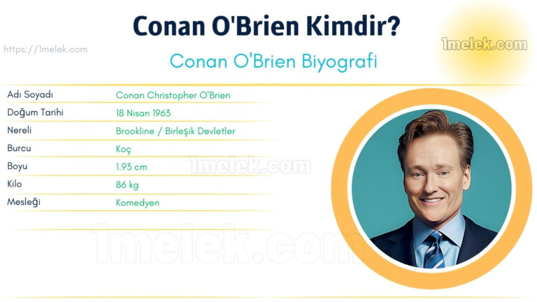 conan obrien kac kilo boyu kac nereli kac yasinda esi kimdir