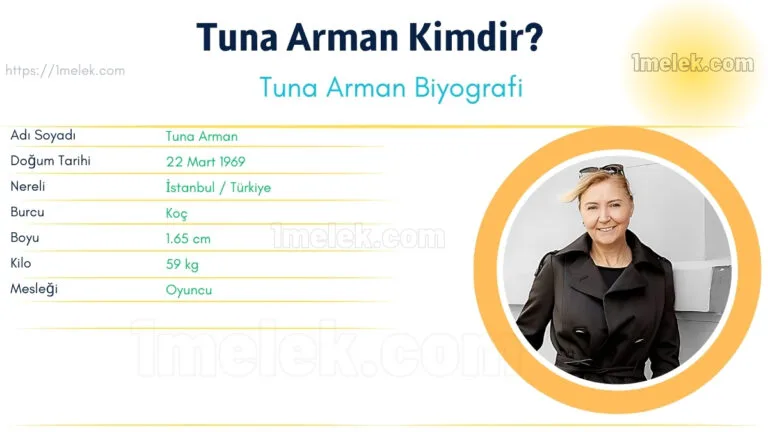 tuna arman kac kilo boyu kac nereli kac yasinda esi kimdir