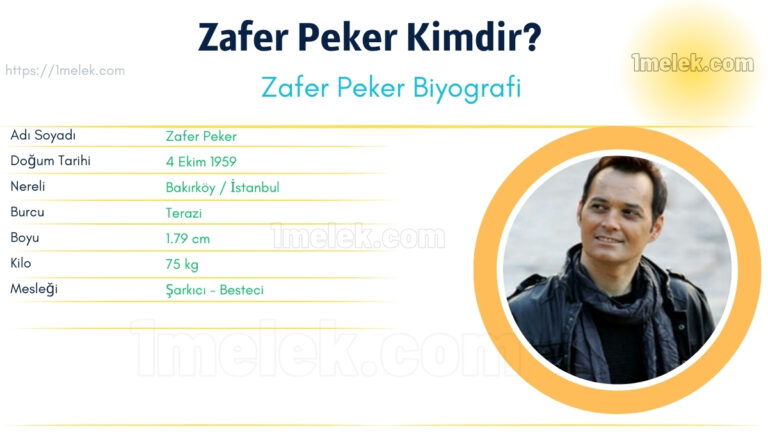 zafer peker kac kilo boyu kac nereli kac yasinda esi kimdir