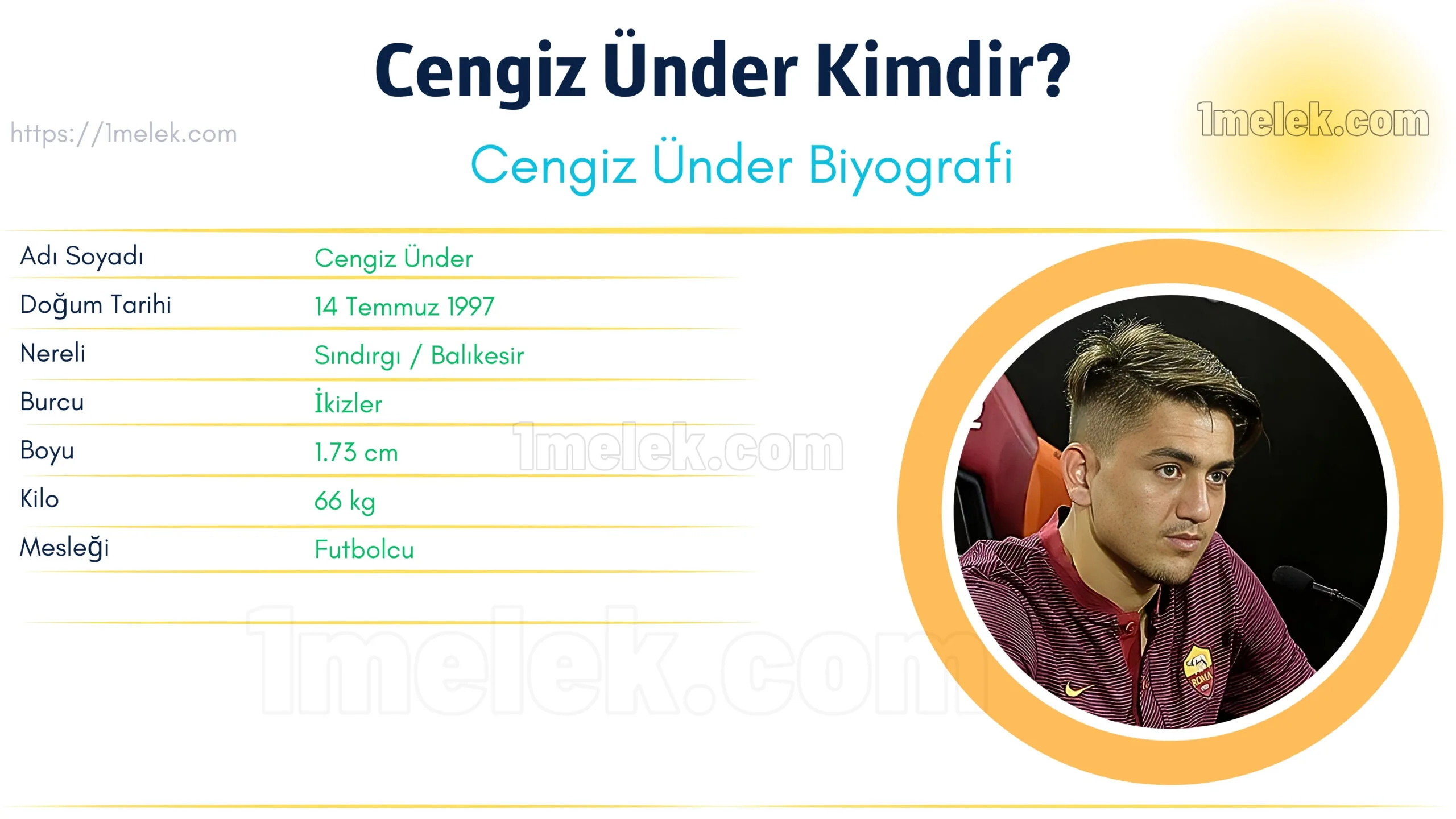 Cengiz Ünder – Kaç Kilo, Boyu Kaç, Nereli, Kaç Yaşında, Kimdir ?