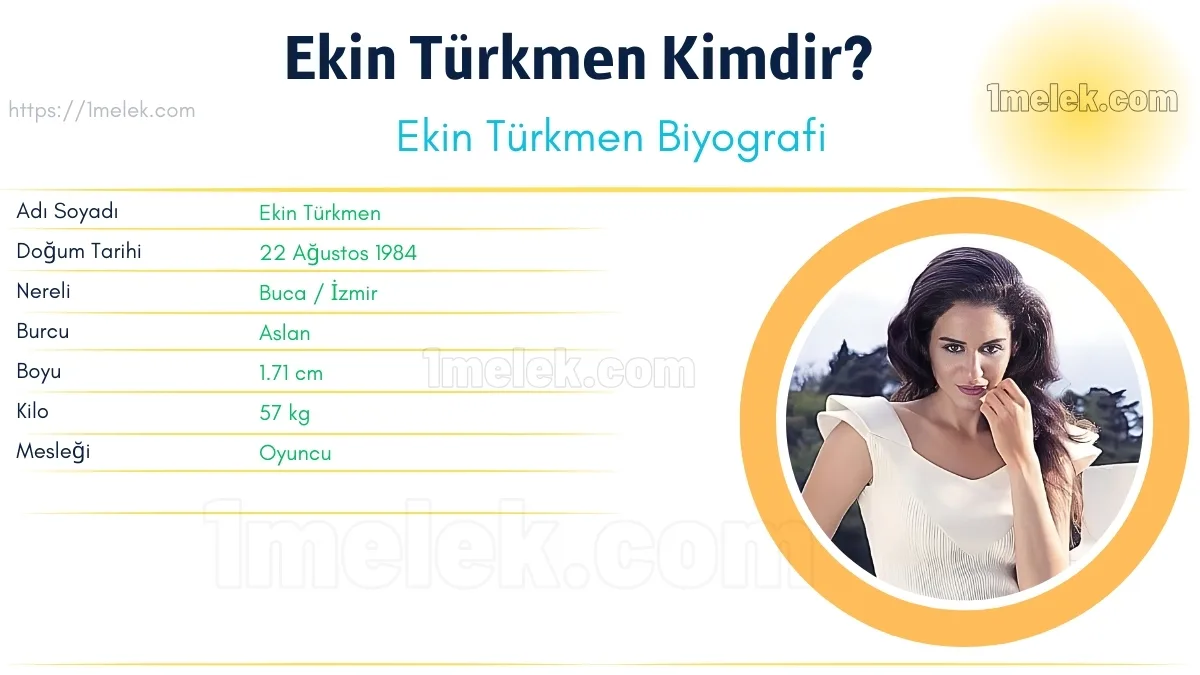 Ekin Türkmen – Kaç Kilo, Boyu Kaç, Nereli, Kaç Yaşında, Kimdir ?