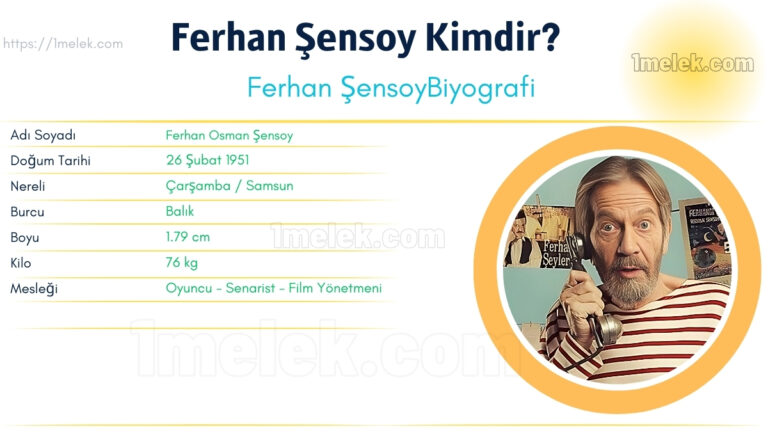 ferhan sensoy kac kilo boyu kac nereli kac yasinda esi kimdir
