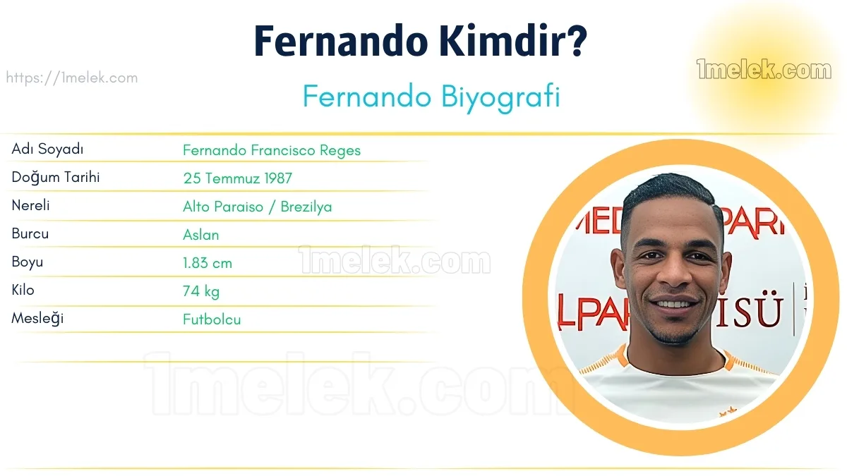Fernando – Kaç Kilo, Boyu Kaç, Nereli, Kaç Yaşında, Kimdir ?