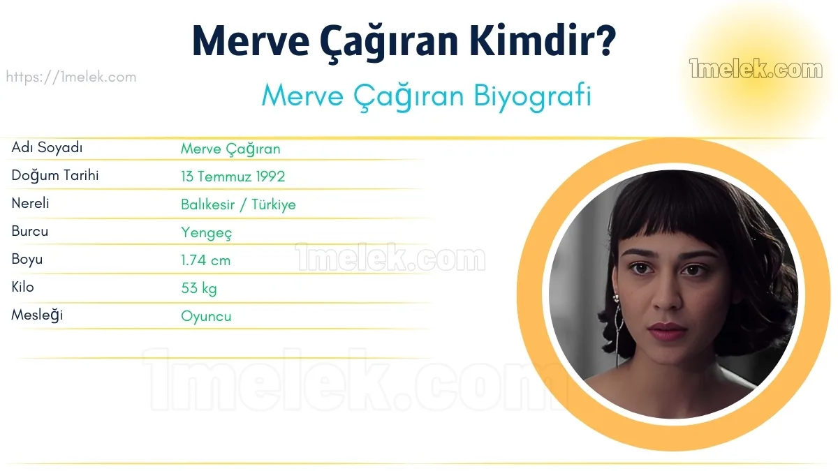 Merve Çağıran – Kaç Kilo, Boyu Kaç, Nereli, Kaç Yaşında, Kimdir ?