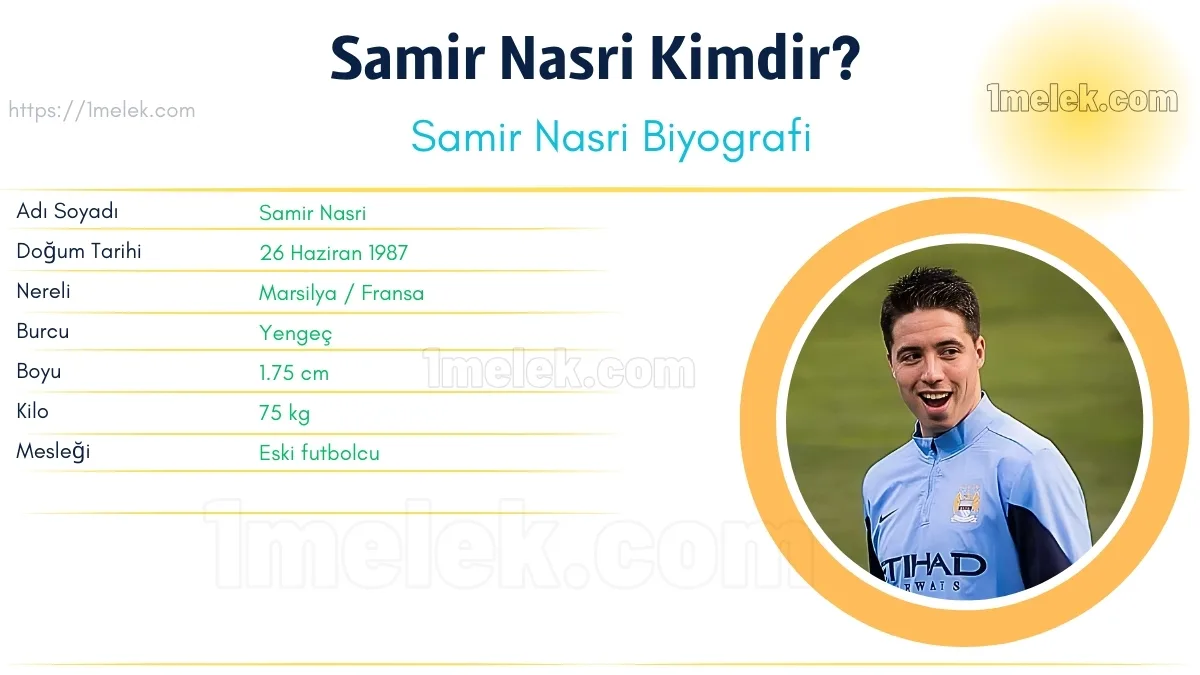 Samir Nasri – Kaç Kilo, Boyu Kaç, Nereli, Kaç Yaşında, Kimdir ?