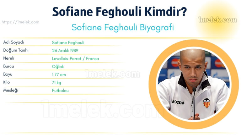 sofiane feghouli kac kilo boyu kac nereli kac yasinda esi kimdir