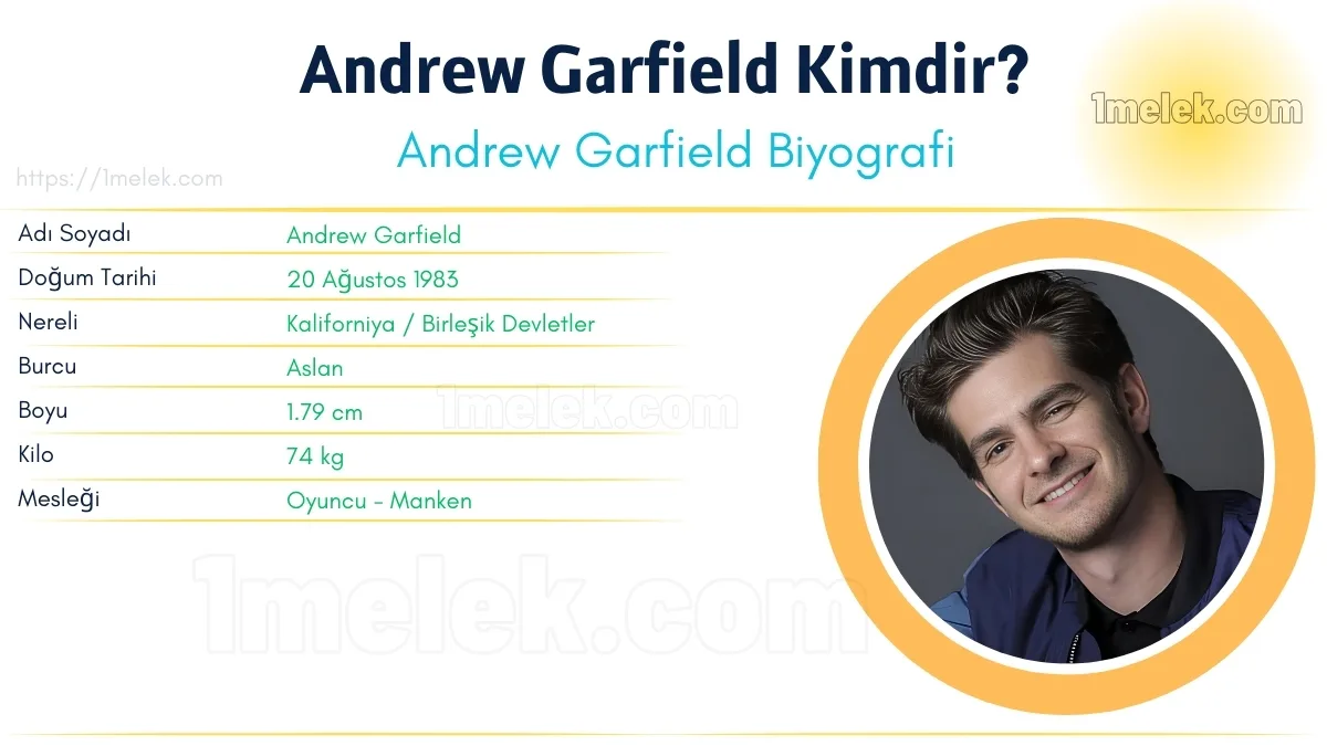 Andrew Garfield – Kaç Kilo, Boyu Kaç, Nereli, Kaç Yaşında, Kimdir ?
