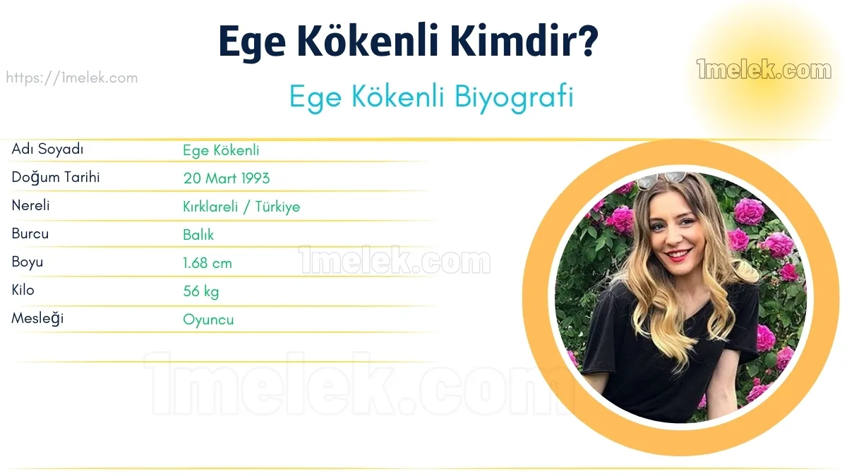 Ege Kökenli – Kaç Kilo, Boyu Kaç, Nereli, Kaç Yaşında, Kimdir ?