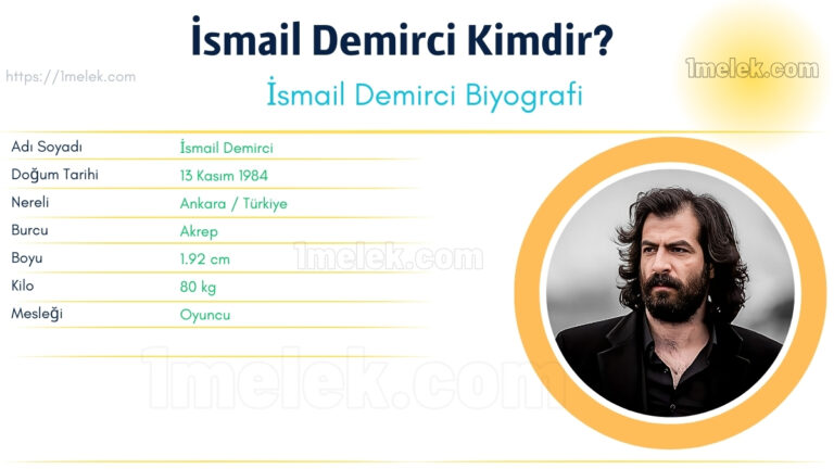 ismail demirci kac kilo boyu kac nereli kac yasinda esi kimdir