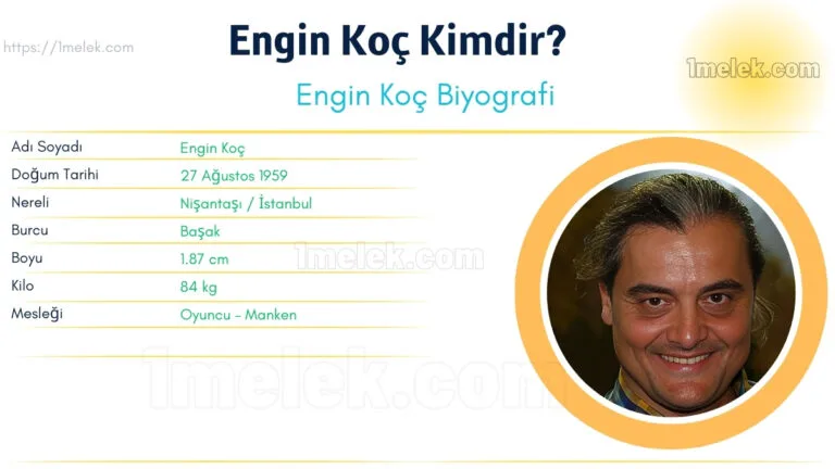 engin koc kilo boyu kac nereli kac yasinda esi kimdir