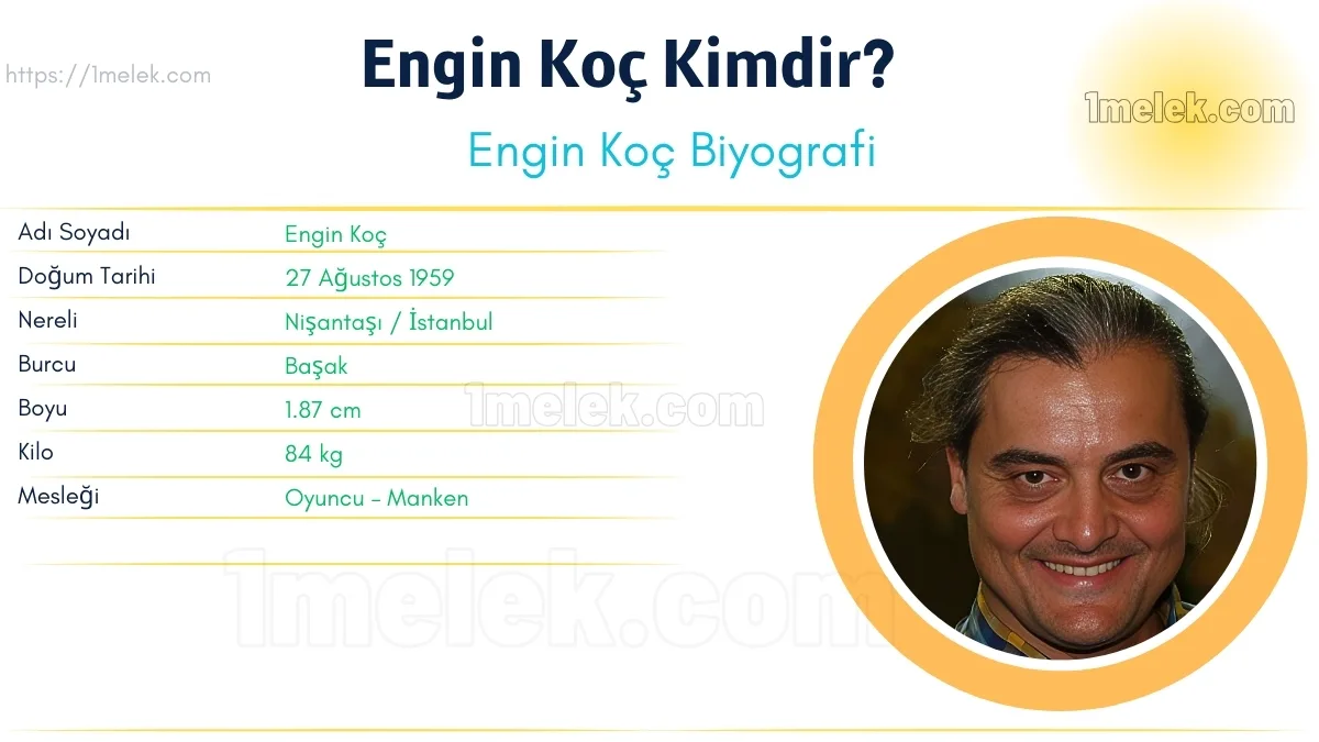 Engin Koç – Kaç Kilo, Boyu Kaç, Nereli, Kaç Yaşında, Kimdir ?