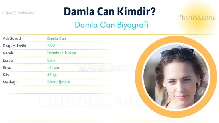Damla Can – Kaç Kilo, Boyu Kaç, Nereli, Kaç Yaşında, Sevgilisi Kimdir ?