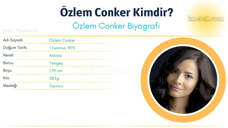 ozlem conker kac kilo boyu kac nereli kac yasinda esi kimdir