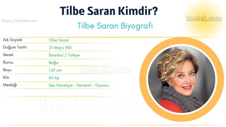 tilbe saran kac kilo boyu kac nereli kac yasinda esi kimdir