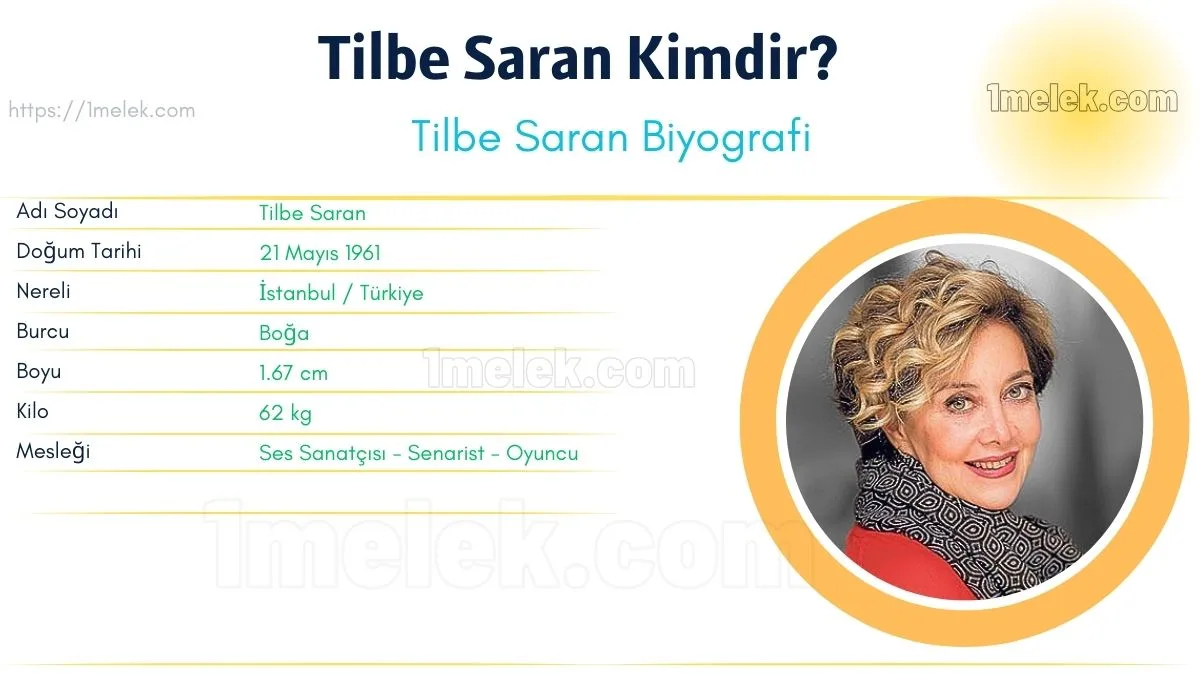 Tilbe Saran – Kaç Kilo, Boyu Kaç, Nereli, Kaç Yaşında, Kimdir ?