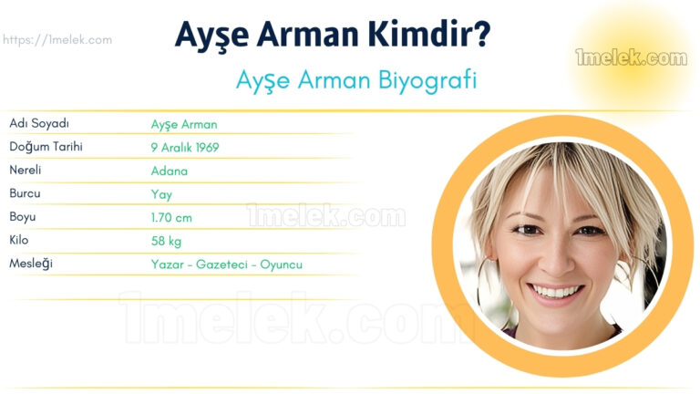 ayse arman kilo boyu kac nereli kac yasinda esi kimdir
