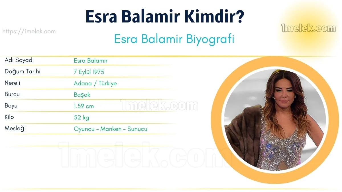 Esra Balamir – Kaç Kilo, Boyu Kaç, Nereli, Kaç Yaşında, Kimdir ?