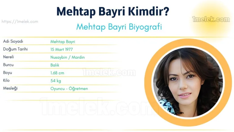 mehtap bayri kac kilo boyu kac nereli kac yasinda esi kimdir