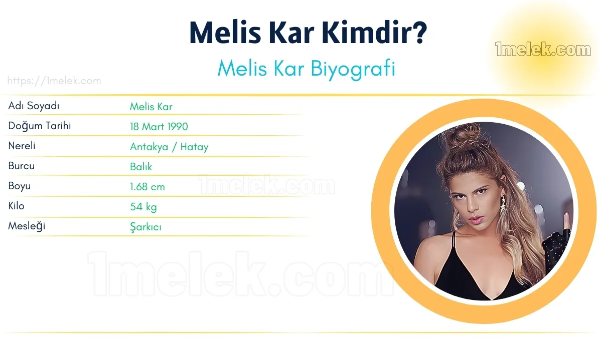 Melis Kar – Kaç Kilo, Boyu Kaç, Nereli, Kaç Yaşında, Kimdir ?