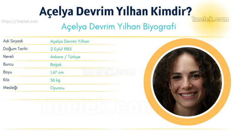 acelya devrim yilhan kilo boyu kac nereli kac yasinda esi kimdir