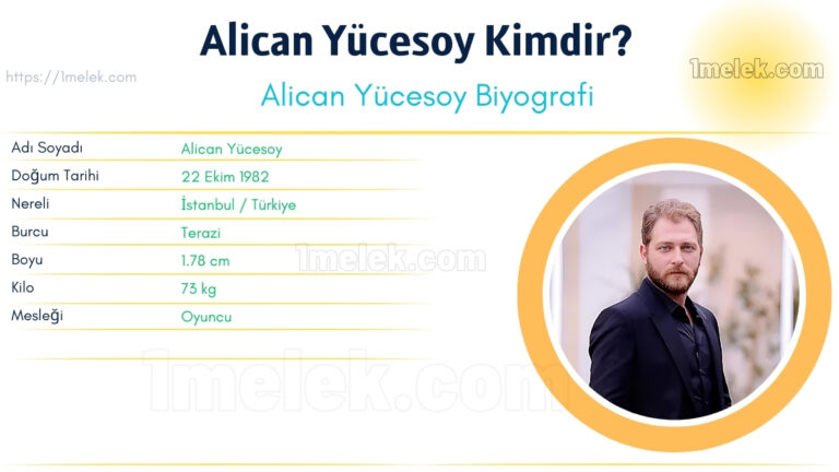 alican yucesoy kac kilo boyu kac nereli kac yasinda esi kimdir