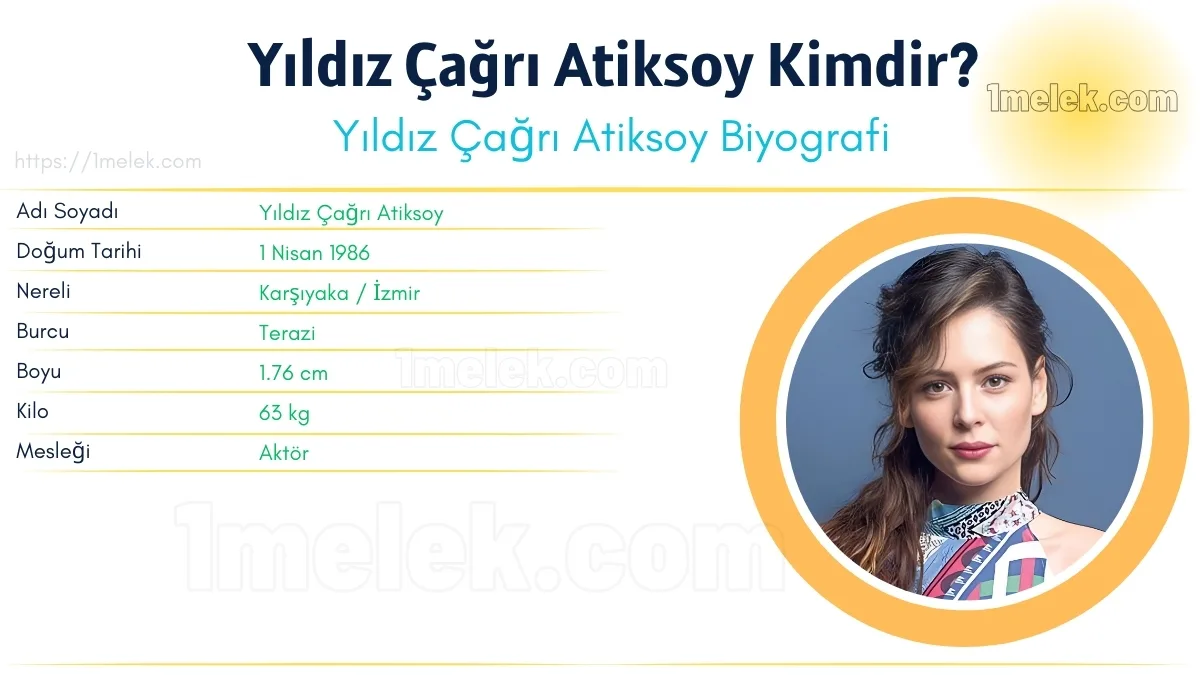 Yıldız Çağrı Atiksoy – Kaç Kilo, Boyu Kaç, Nereli, Kaç Yaşında, Kimdir ?