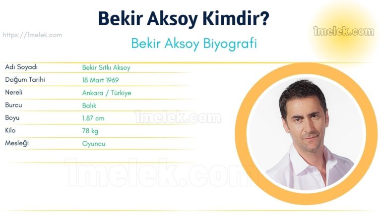 bekir aksoy kac kilo boyu kac nereli kac yasinda esi kimdir
