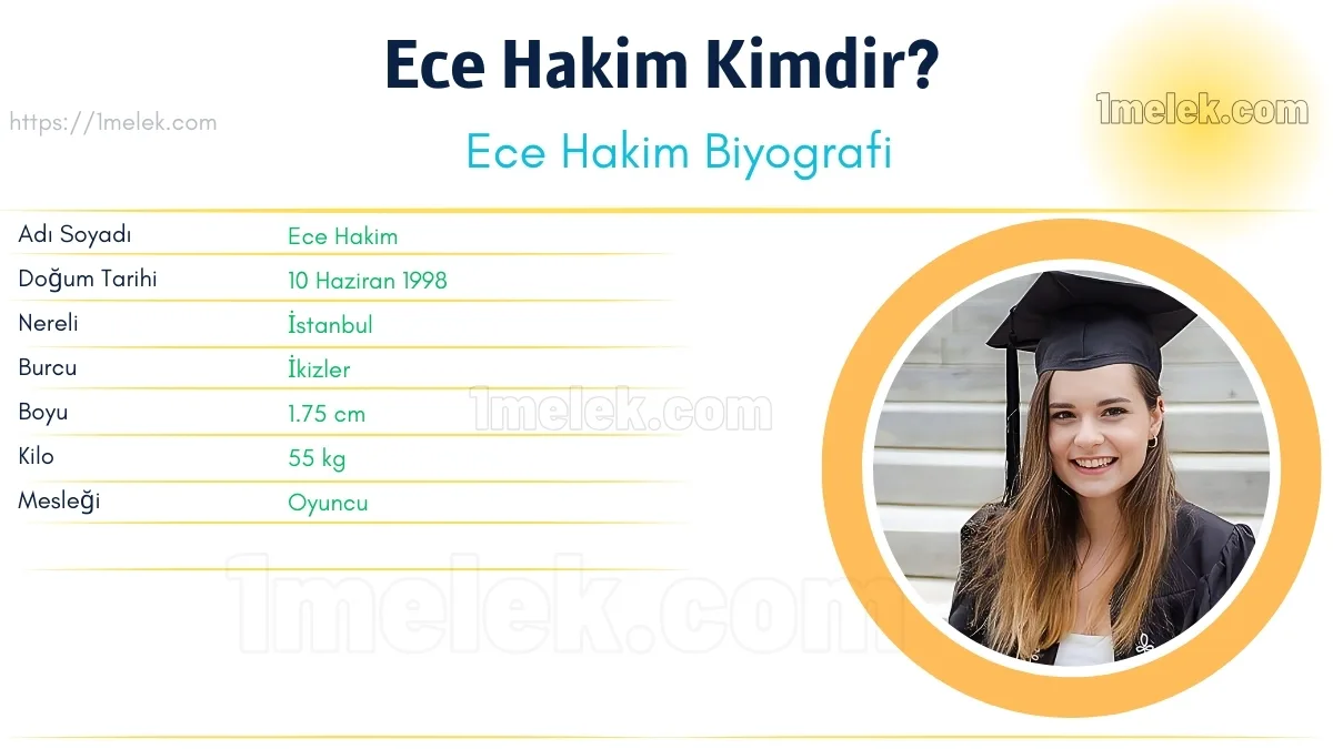 Ece Hakim – Kaç Kilo, Boyu Kaç, Nereli, Kaç Yaşında, Kimdir ?