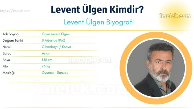 levent ulgen kac kilo boyu kac nereli kac yasinda esi kimdir