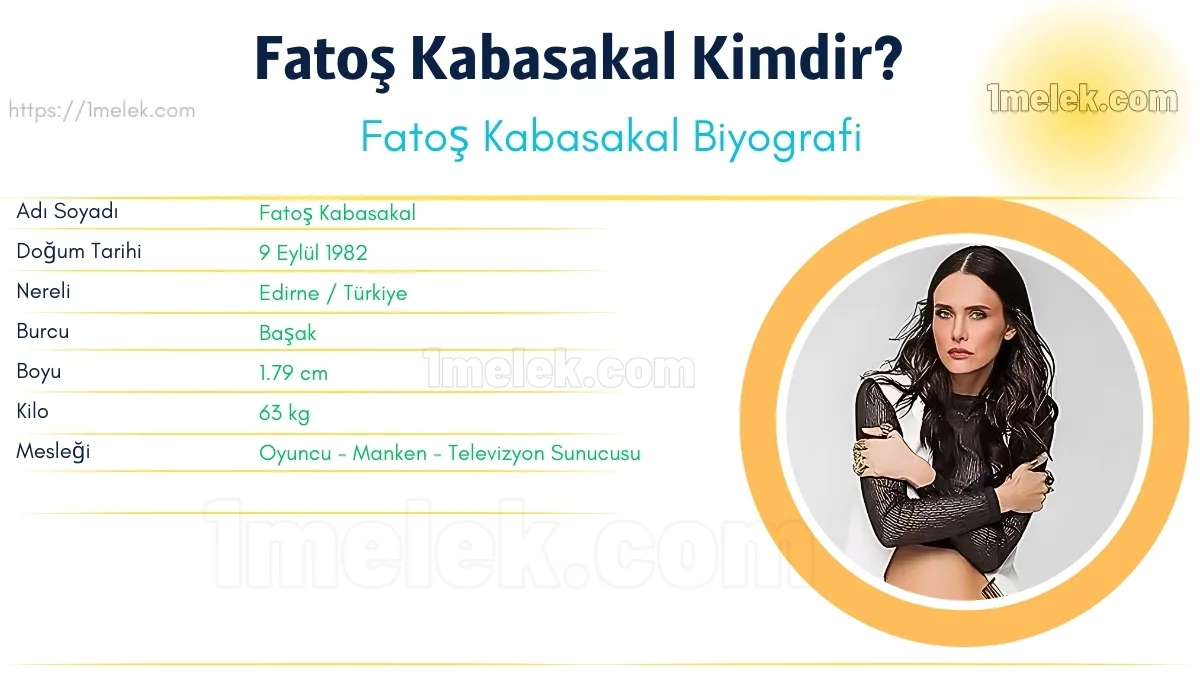 Fatoş Kabasakal – Kaç Kilo, Boyu Kaç, Nereli, Kaç Yaşında, Kimdir ?