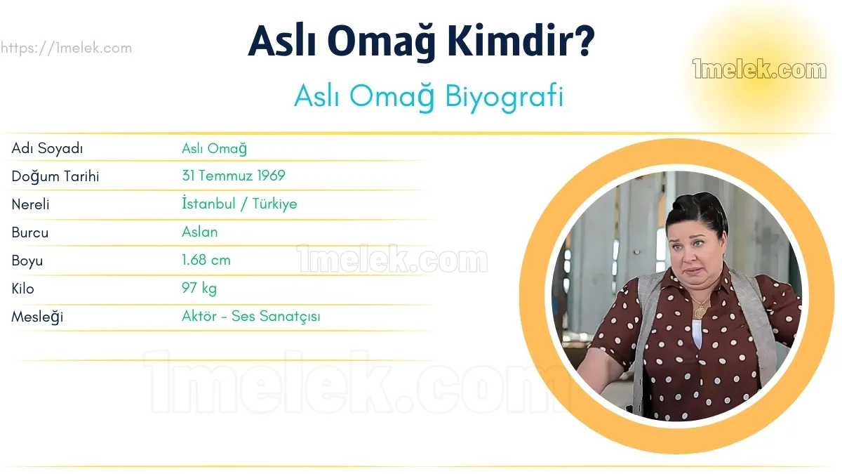Aslı Omağ – Kaç Kilo, Boyu Kaç, Nereli, Kaç Yaşında, Kimdir ?