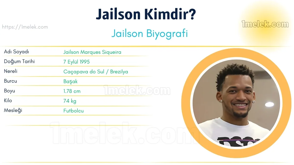 Jailson – Kaç Kilo, Boyu Kaç, Nereli, Kaç Yaşında, Kimdir ?