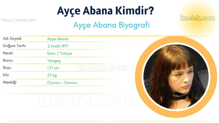 ayce abana kac kilo boyu kac nereli kac yasinda esi kimdir