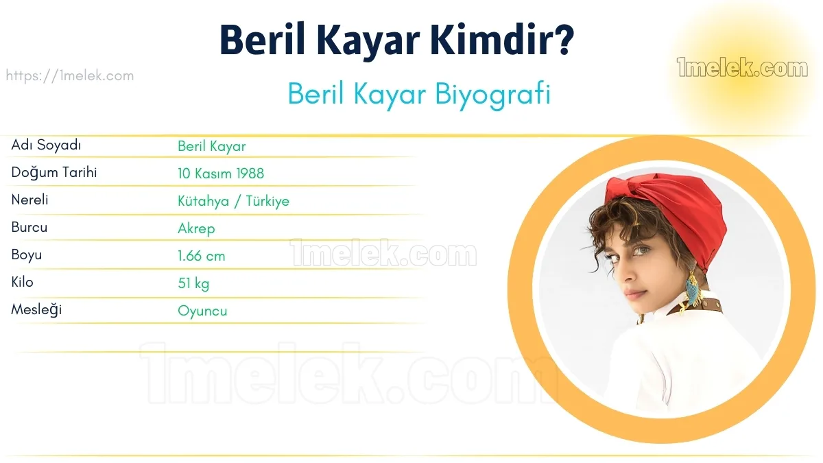 Beril Kayar – Kaç Kilo, Boyu Kaç, Nereli, Kaç Yaşında, Kimdir ?