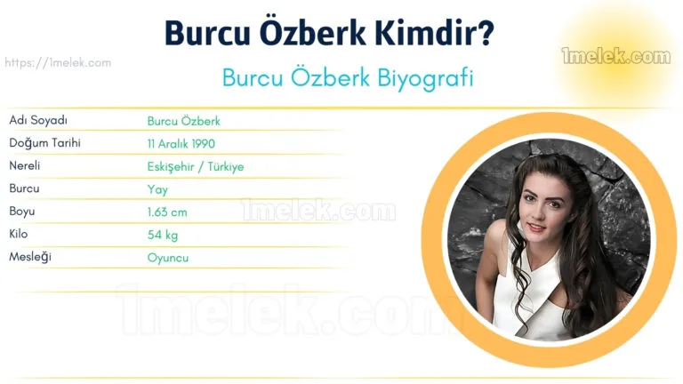 burcu ozberk kac kilo boyu kac nereli kac yasinda esi kimdir