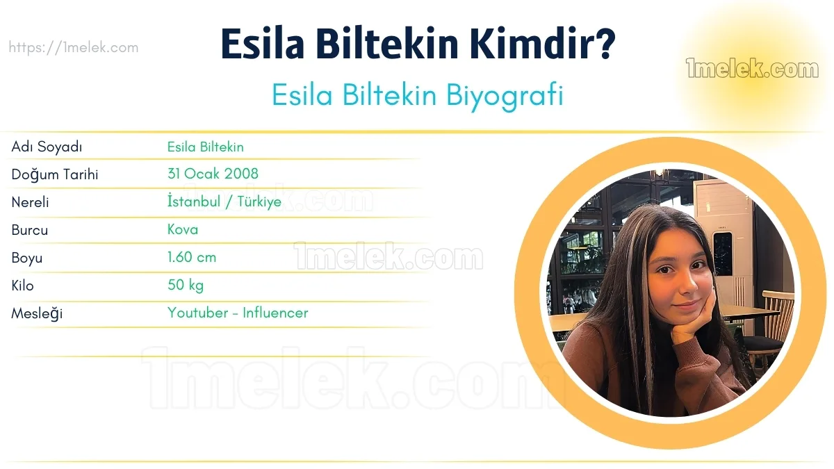 Esila Biltekin Kimdir – Boyu, Kilosu, Yaşı, Eşi ve Biyografisi