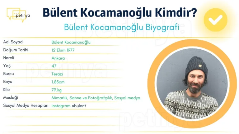 bulent kocamanoglu kimdir hayati biyografisi