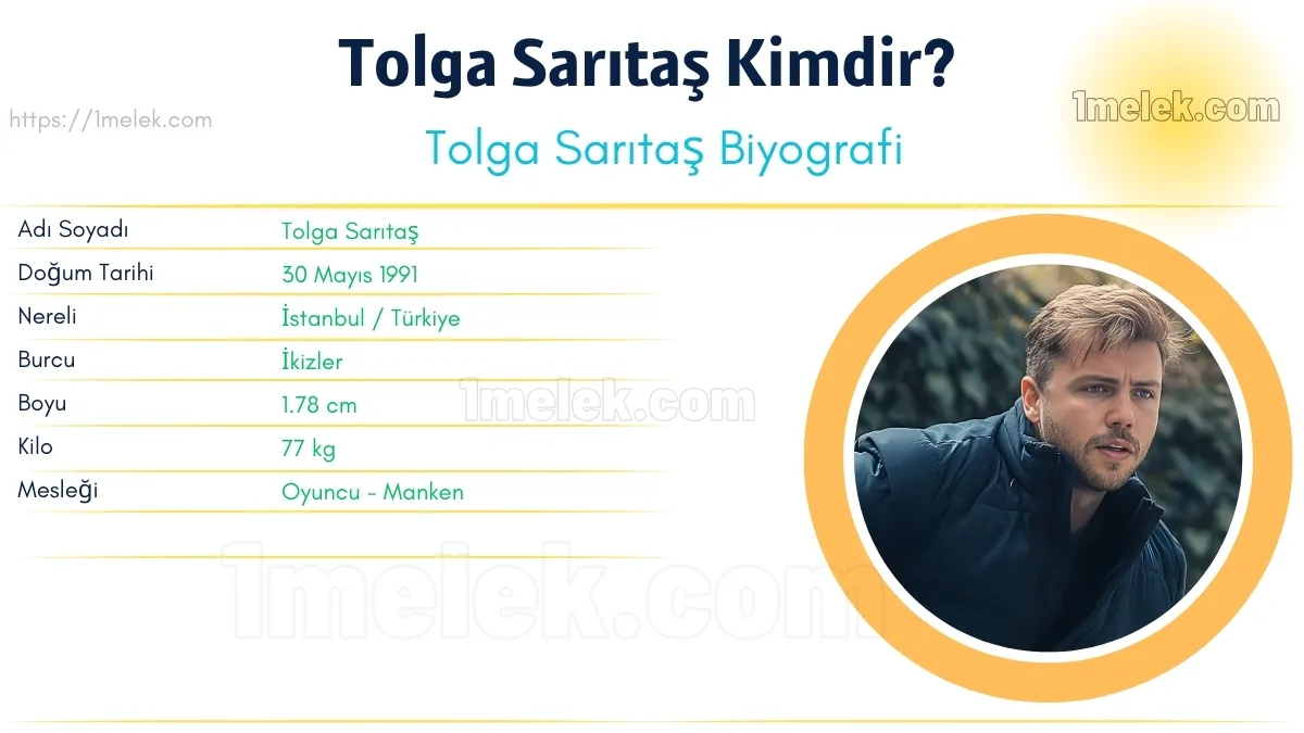 Tolga Sarıtaş Boyu, Kilosu, Yaşı, Biyografisi