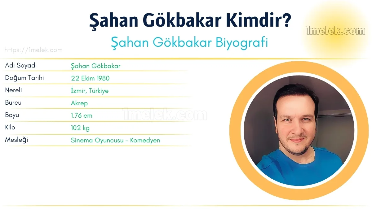 Şahan Gökbakar Boyu, Kilosu, Yaşı, Biyografisi