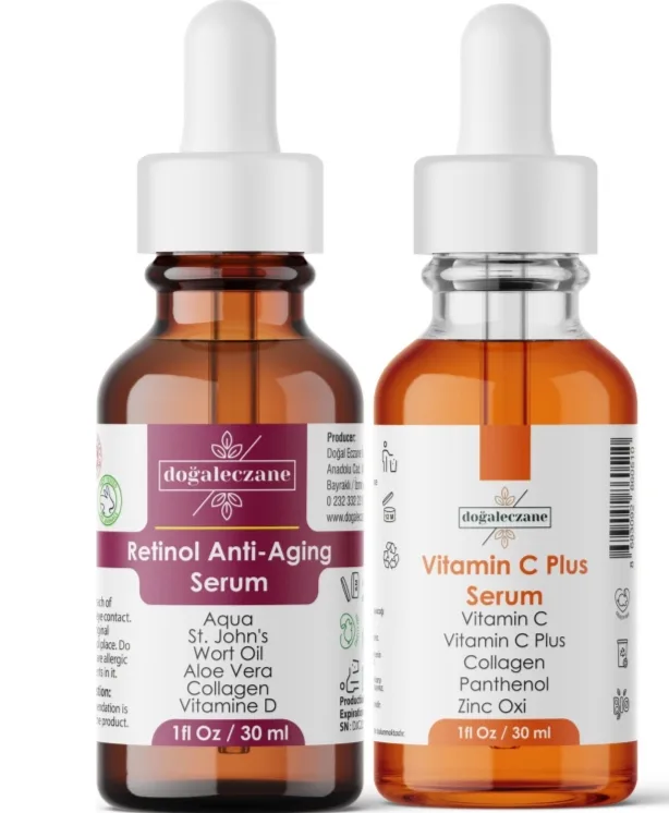 Dogal Eczane Retinol Yaslanma Karsiti Serum Seti